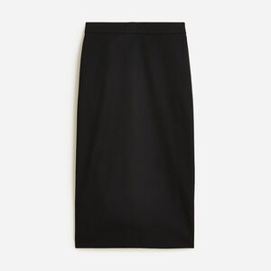 J.Crew Petite  No. 3 Pencil skirt in bi-stretch cotton blend P4